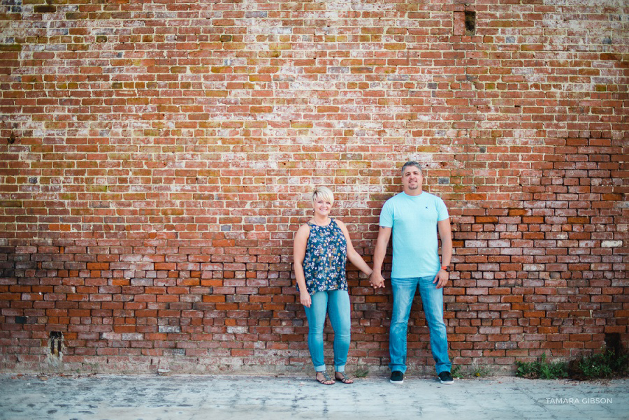 Downtown Brunswick Engagement Session by Tamara Gibson Photography | Downtown Engagement Session by TGP | www.tamara-gibson.com