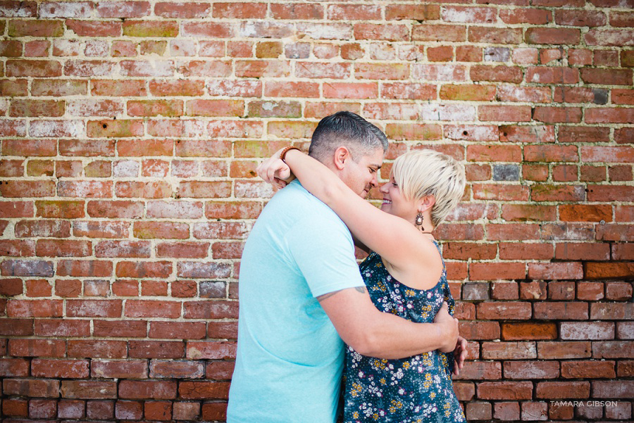 Downtown Brunswick Engagement Session by Tamara Gibson Photography | Downtown Engagement Session by TGP | www.tamara-gibson.com