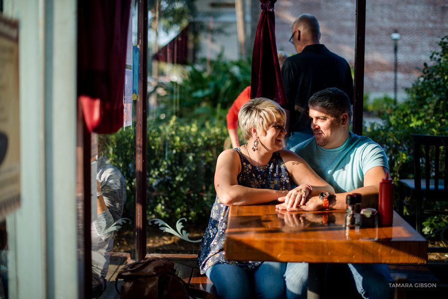 Downtown Brunswick Engagement Session by Tamara Gibson Photography | Downtown Engagement Session by TGP | www.tamara-gibson.com