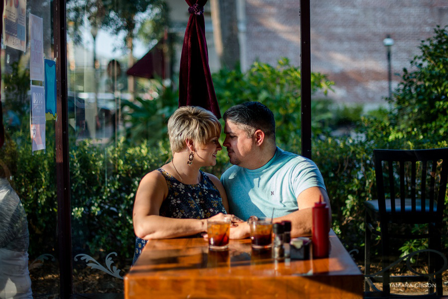 Downtown Brunswick Engagement Session by Tamara Gibson Photography | Downtown Engagement Session by TGP | www.tamara-gibson.com