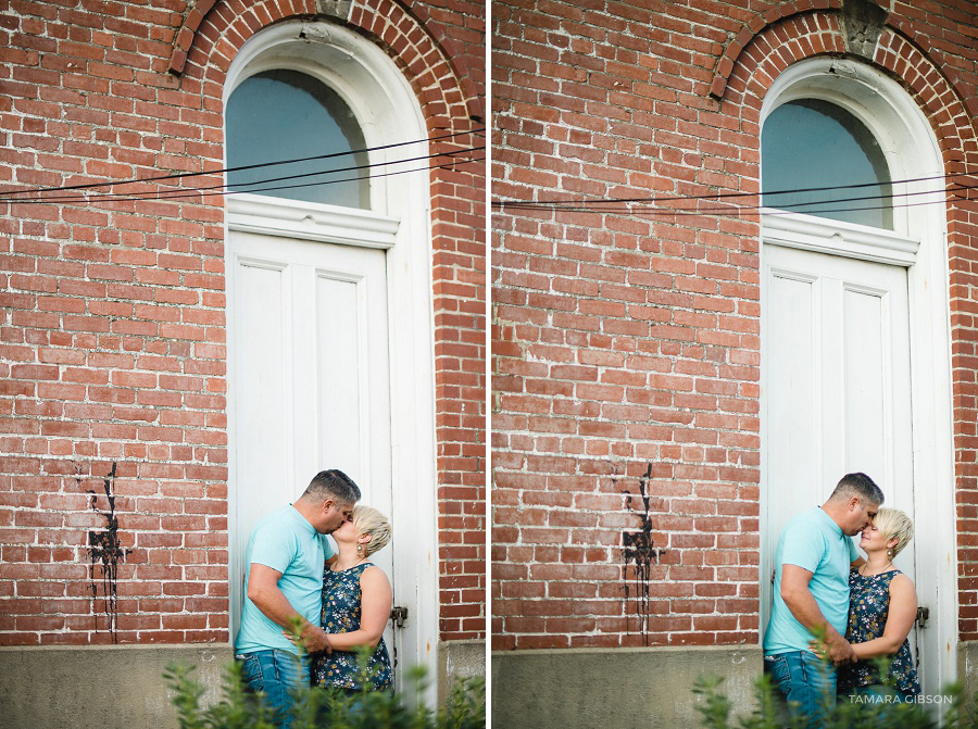 Downtown Brunswick Engagement Session by Tamara Gibson Photography | Downtown Engagement Session by TGP | www.tamara-gibson.com