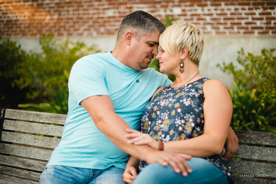 Downtown Brunswick Engagement Session by Tamara Gibson Photography | Downtown Engagement Session by TGP | www.tamara-gibson.com