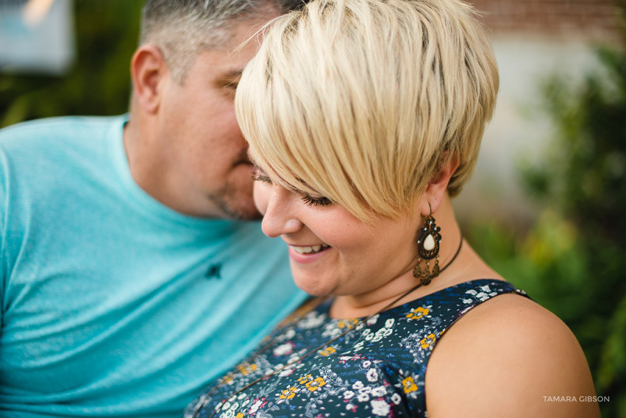 Downtown Brunswick Engagement Session by Tamara Gibson Photography | Downtown Engagement Session by TGP | www.tamara-gibson.com