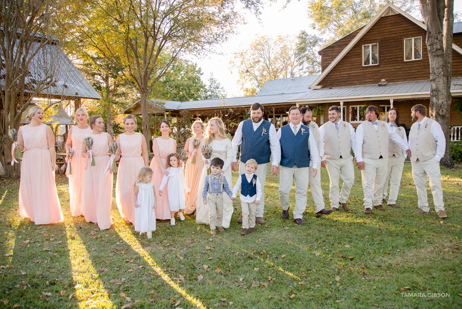 Quarter Oaks Farm Wedding in Sylvania Georgia by Tamara Gibson Photography. Sweet Southern Wedding. Twin Cities Wedding Photographer, Tamara Gibson. www.tamara-gibson.com