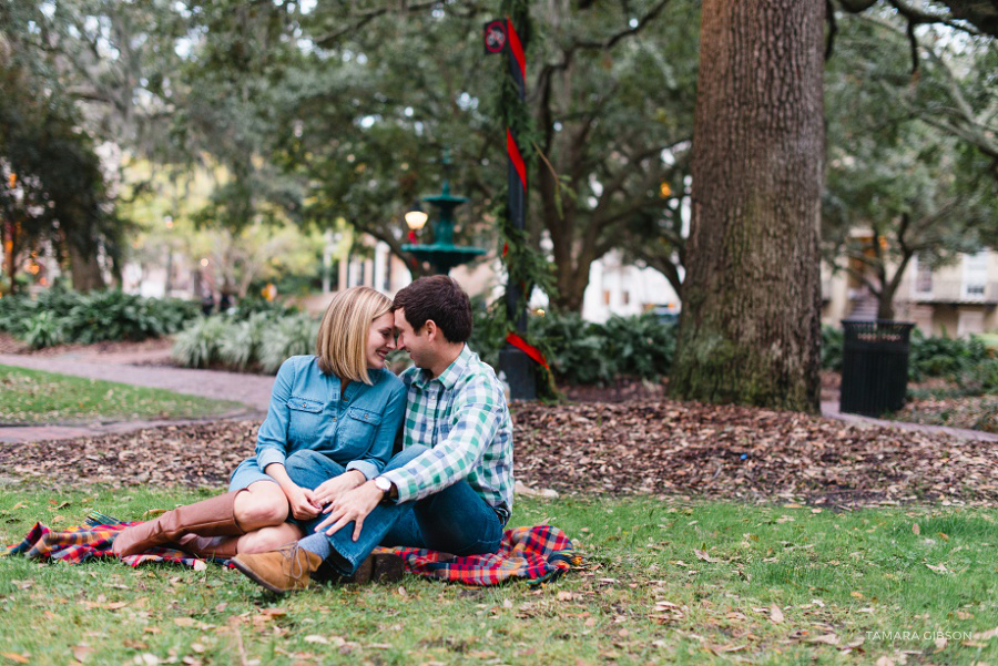 Sweet Savannah Engagement Session by Savannah Engagement Photographer Tamara Gibson | www.tamara-gibson.com