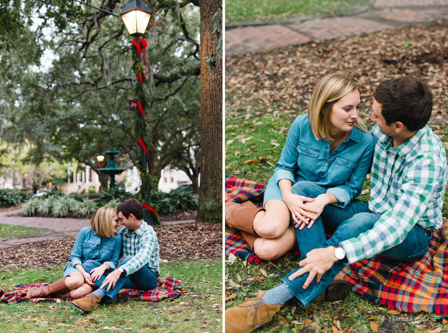 Sweet Savannah Engagement Session by Savannah Engagement Photographer Tamara Gibson | www.tamara-gibson.com