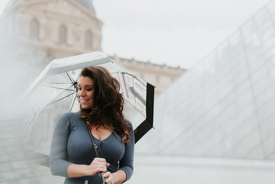 Louvre Museum Engagement Session Paris France by Tamara Gibson Photography | www.tamara-gibson.com