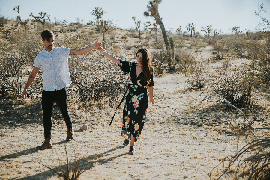 California Desert Engagement Session_by Tamara Gibson Photography