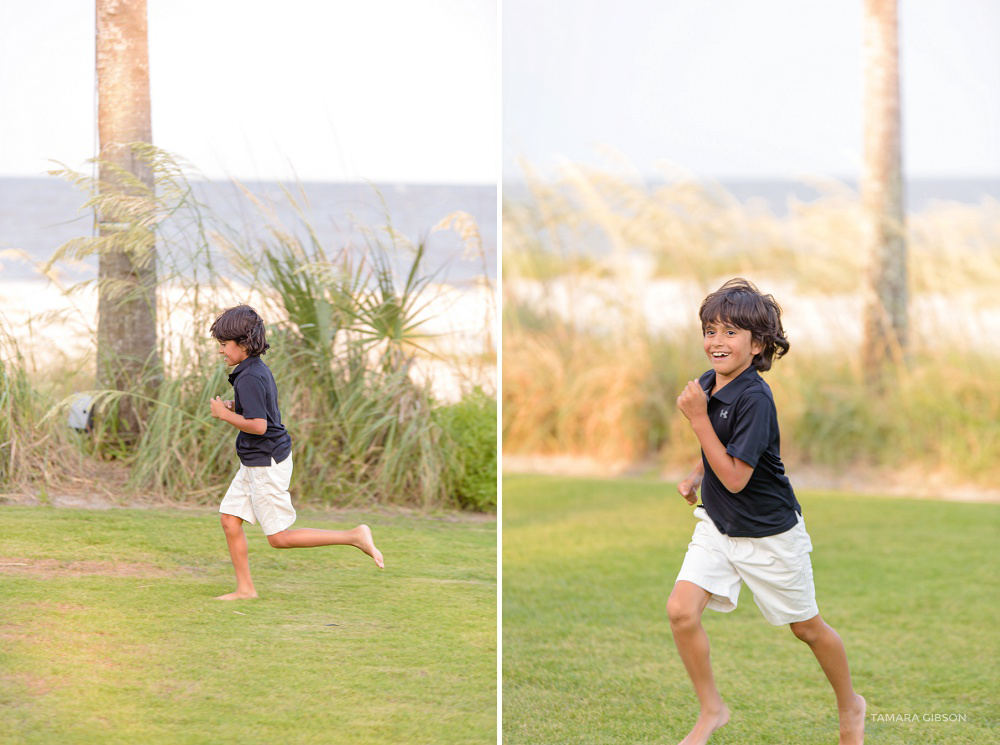 Sea Island Lifestyle Family Beach Session by Tamara Gibson Photography