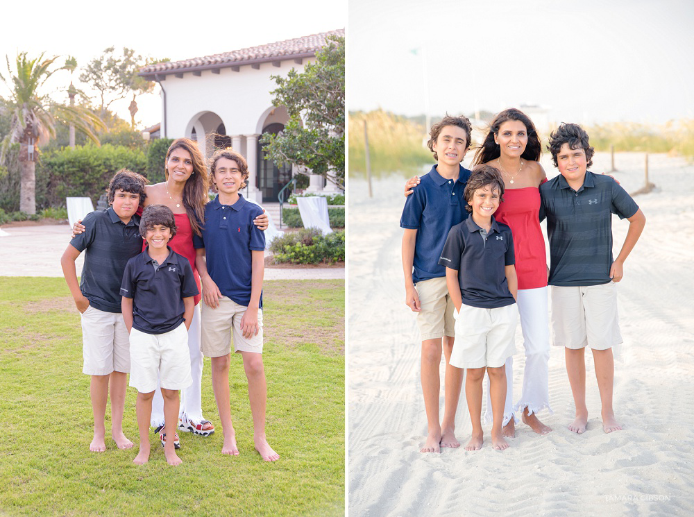 Sea Island Lifestyle Family Beach Session by Tamara Gibson Photography