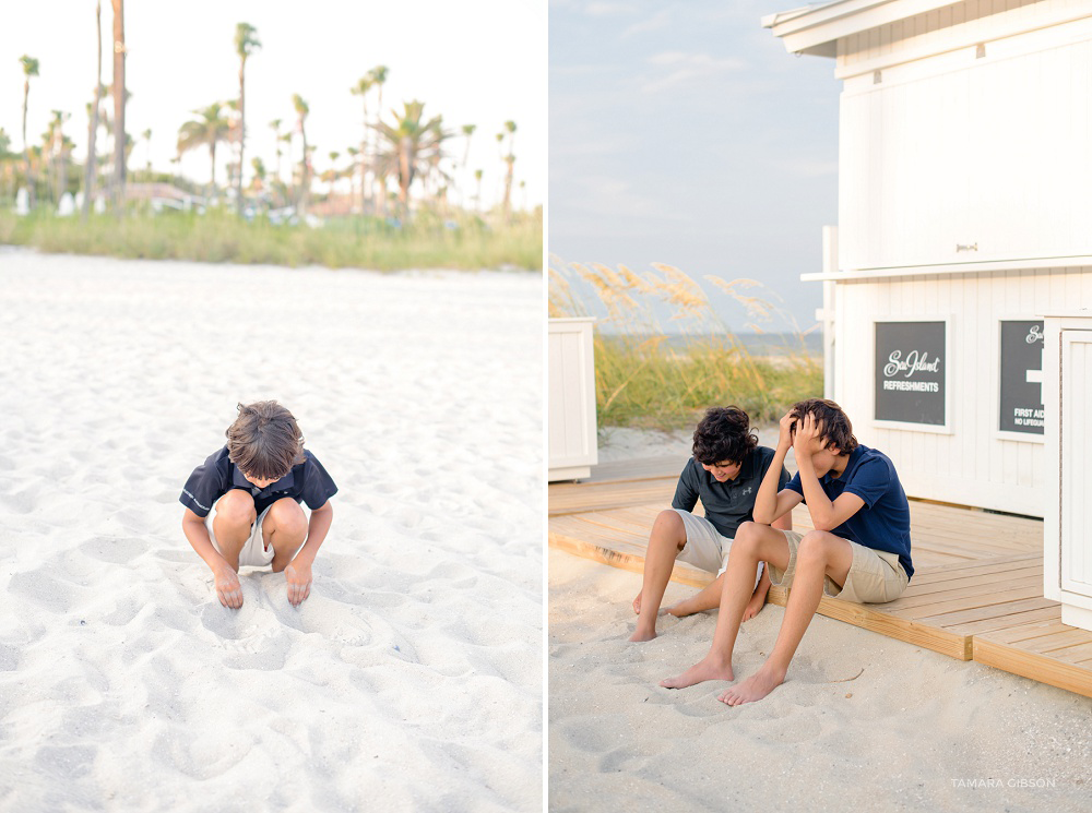 Sea Island Lifestyle Family Beach Session by Tamara Gibson Photography