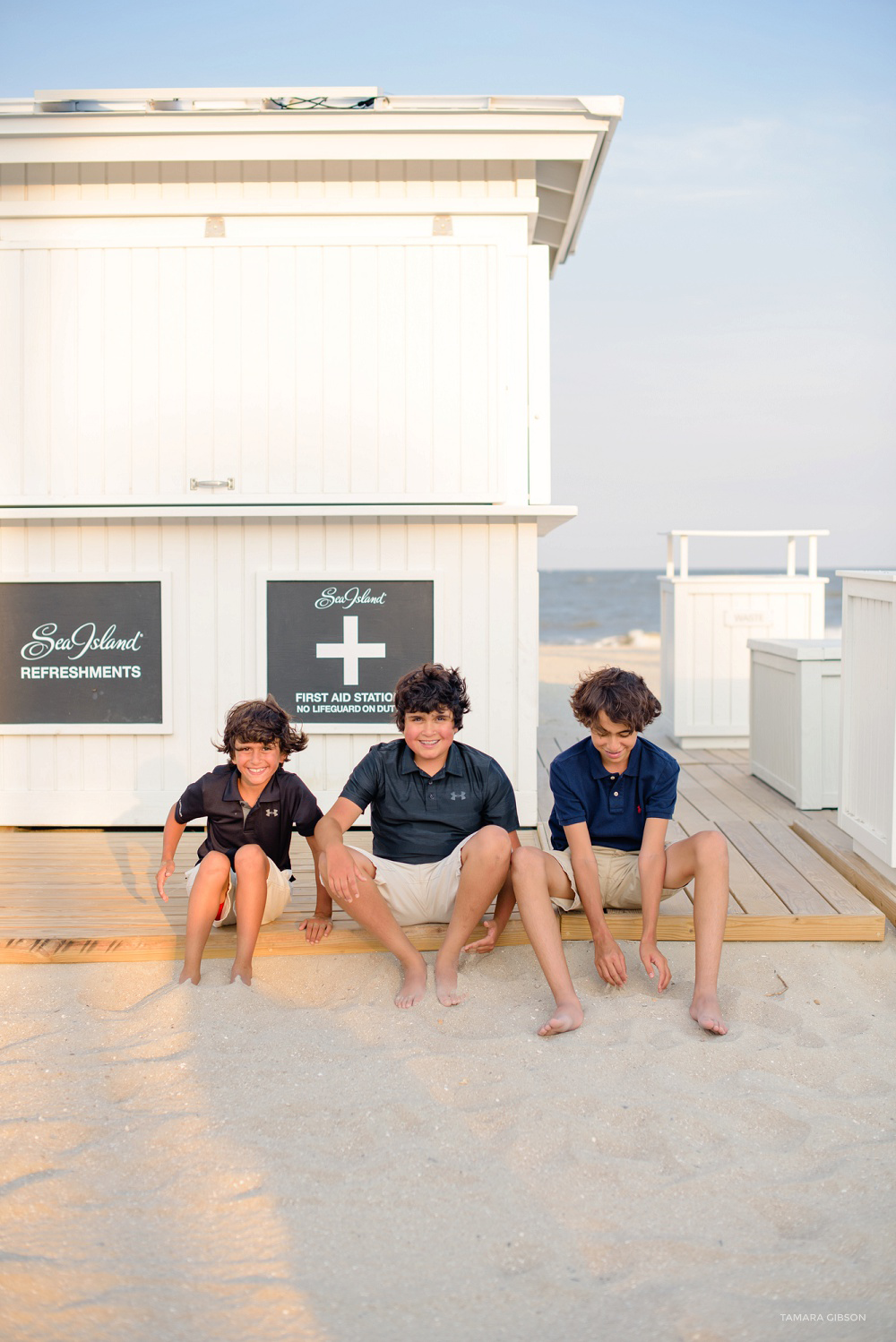 Sea Island Lifestyle Family Beach Session by Tamara Gibson Photography