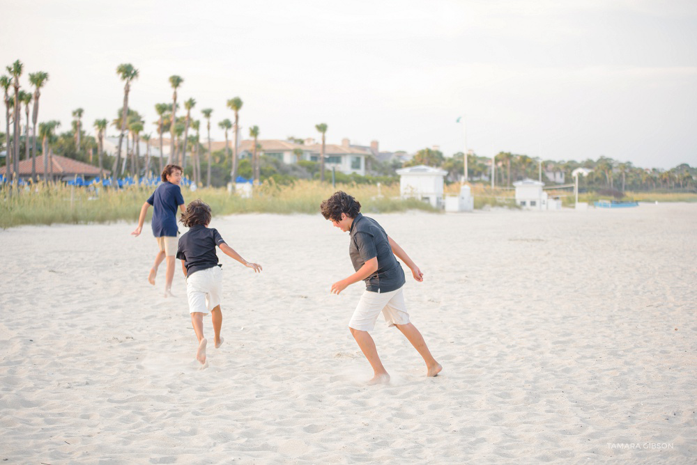 Sea Island Lifestyle Family Beach Session by Tamara Gibson Photography