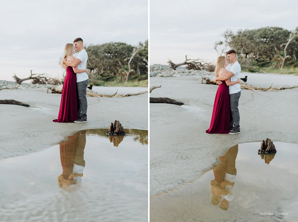 Sunrise Beach Engagement Session by Tamara Gibson Photography