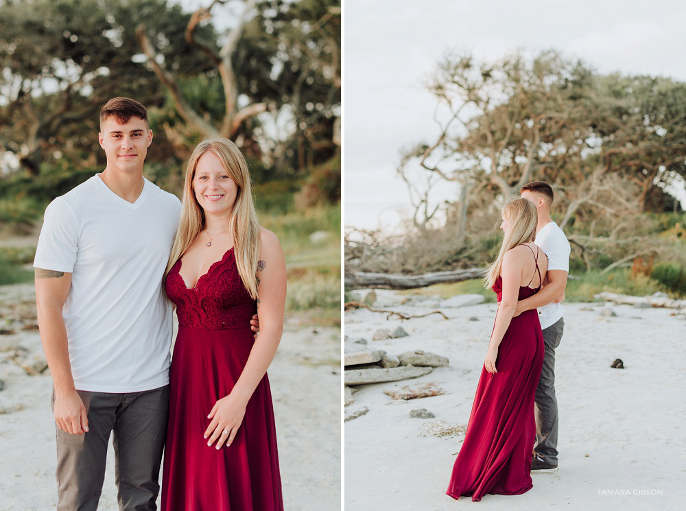 Sunrise Beach Engagement Session by Tamara Gibson Photography