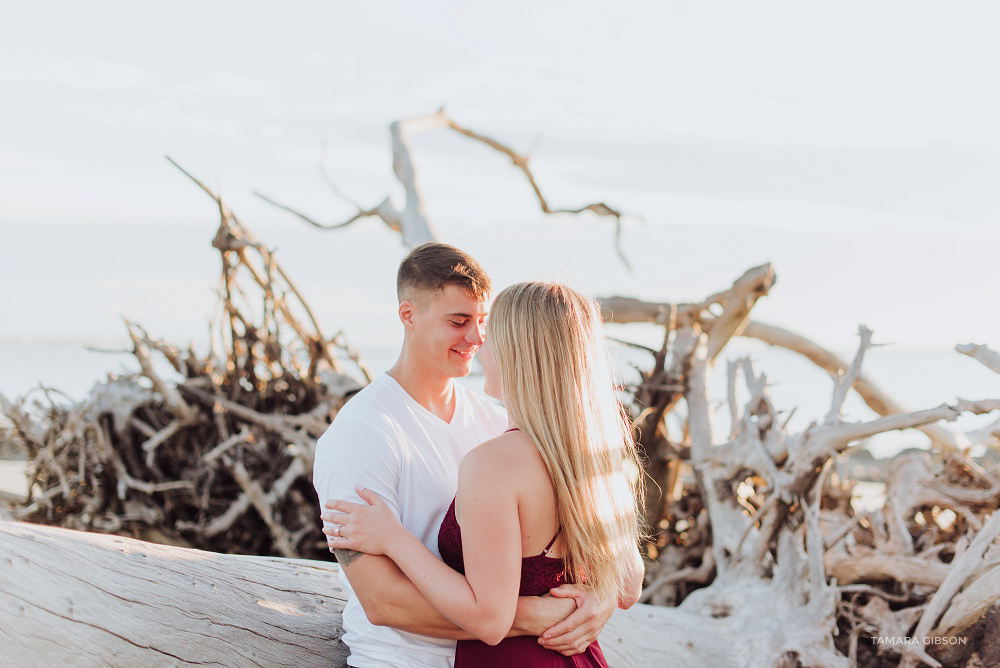 Sunrise Beach Engagement Session by Tamara Gibson Photography