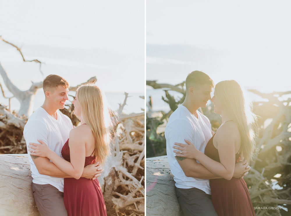 Sunrise Beach Engagement Session by Tamara Gibson Photography