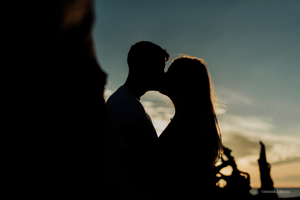 Sunrise Beach Engagement Session by Tamara Gibson Photography