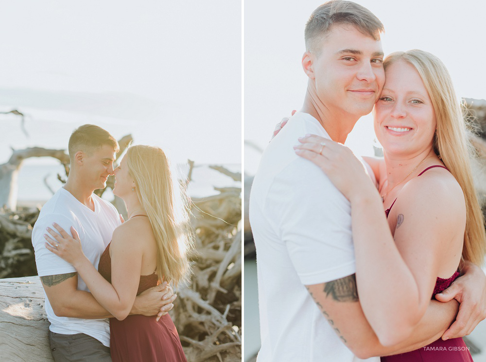 Sunrise Beach Engagement Session by Tamara Gibson Photography