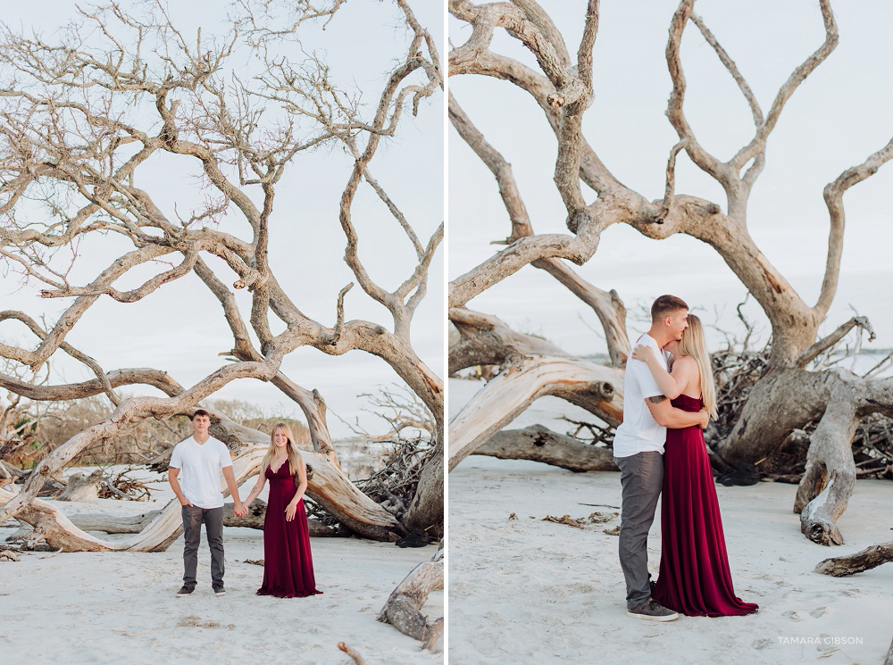 Sunrise Beach Engagement Session by Tamara Gibson Photography