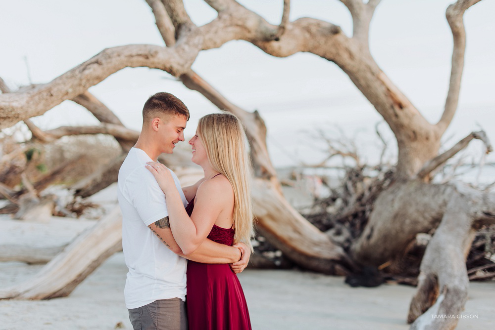 Sunrise Beach Engagement Session by Tamara Gibson Photography