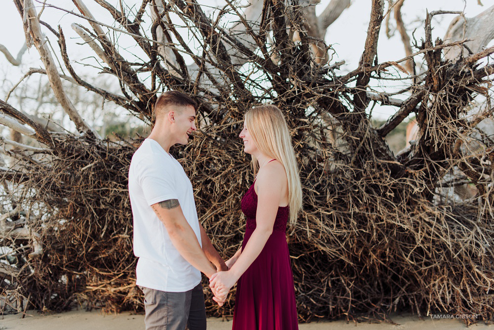 Sunrise Beach Engagement Session by Tamara Gibson Photography