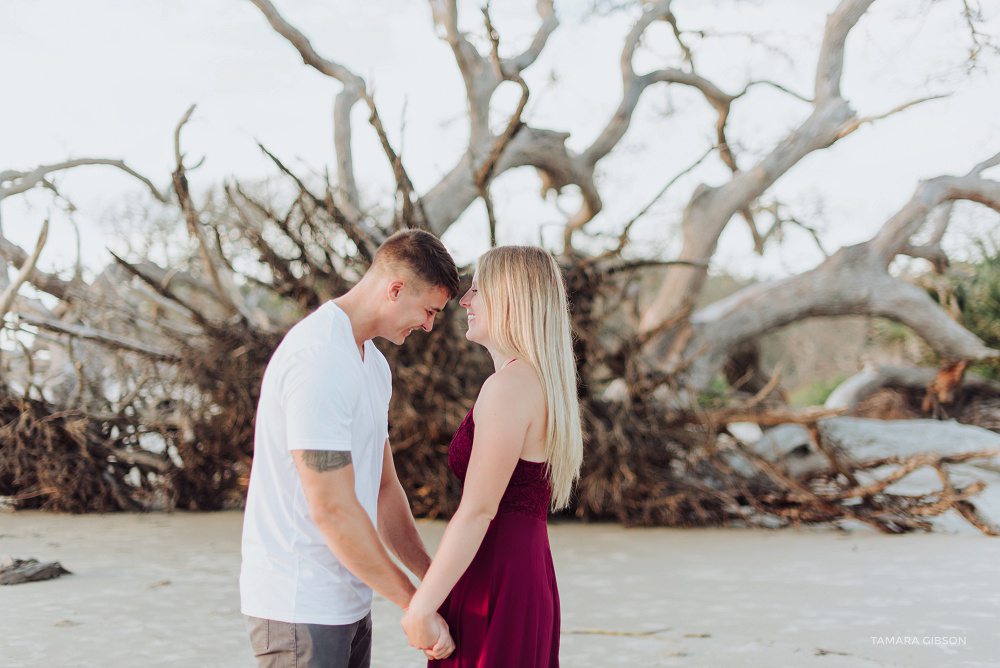 Sunrise Beach Engagement Session by Tamara Gibson Photography