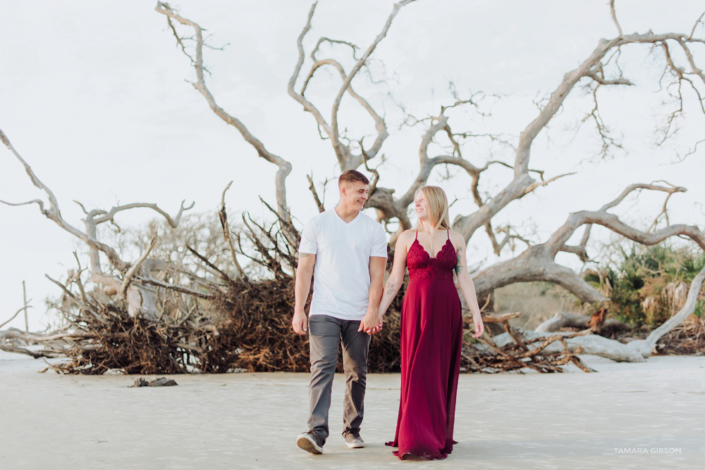 Sunrise Beach Engagement Session by Tamara Gibson Photography