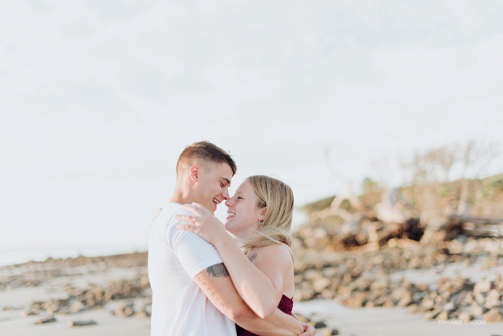 Sunrise Beach Engagement Session by Tamara Gibson Photography