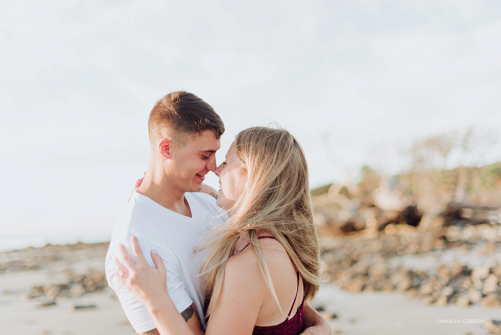 Sunrise Beach Engagement Session by Tamara Gibson Photography