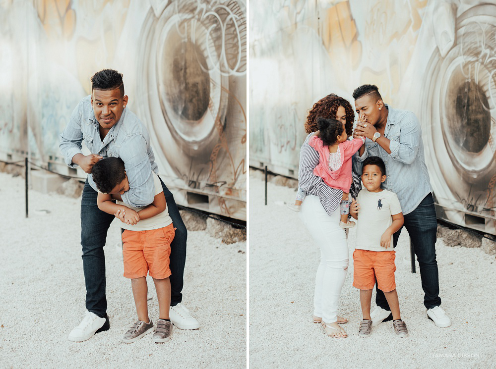 Wynwood Miami Family Photography Session by Tamara Gibson Photography