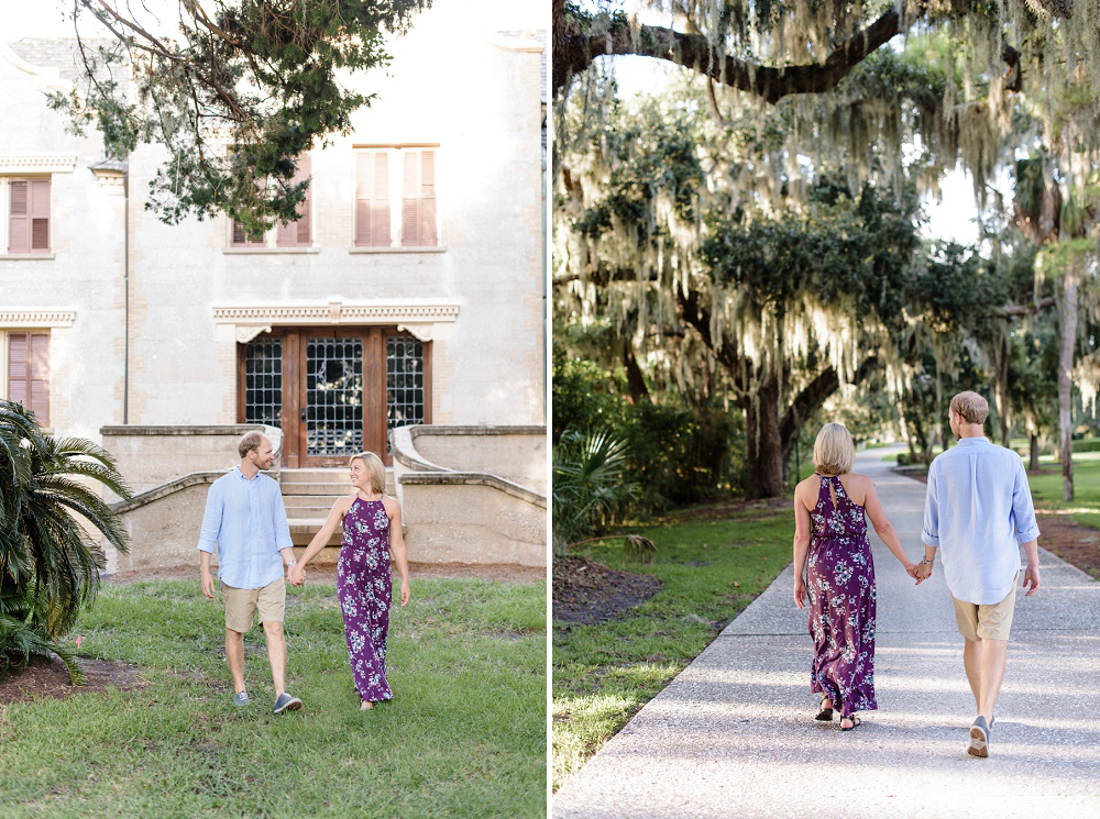 Jekyll Island Casual Engagement Session