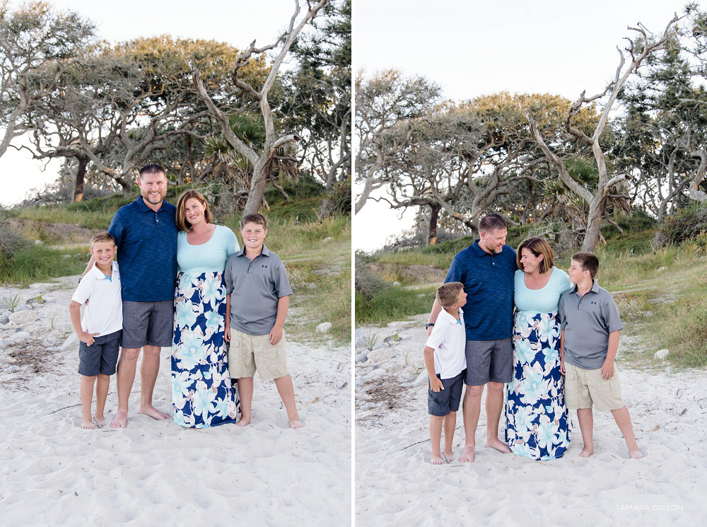 Driftwood Beach Family Photoshoot by Tamara Gibson Photography