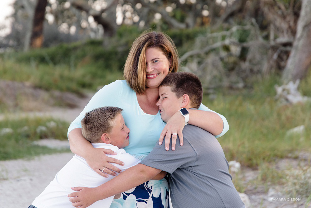 Driftwood Beach Family Photoshoot by Tamara Gibson Photography