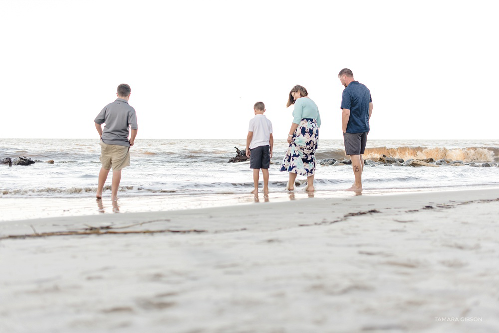 Driftwood Beach Family Photoshoot by Tamara Gibson Photography