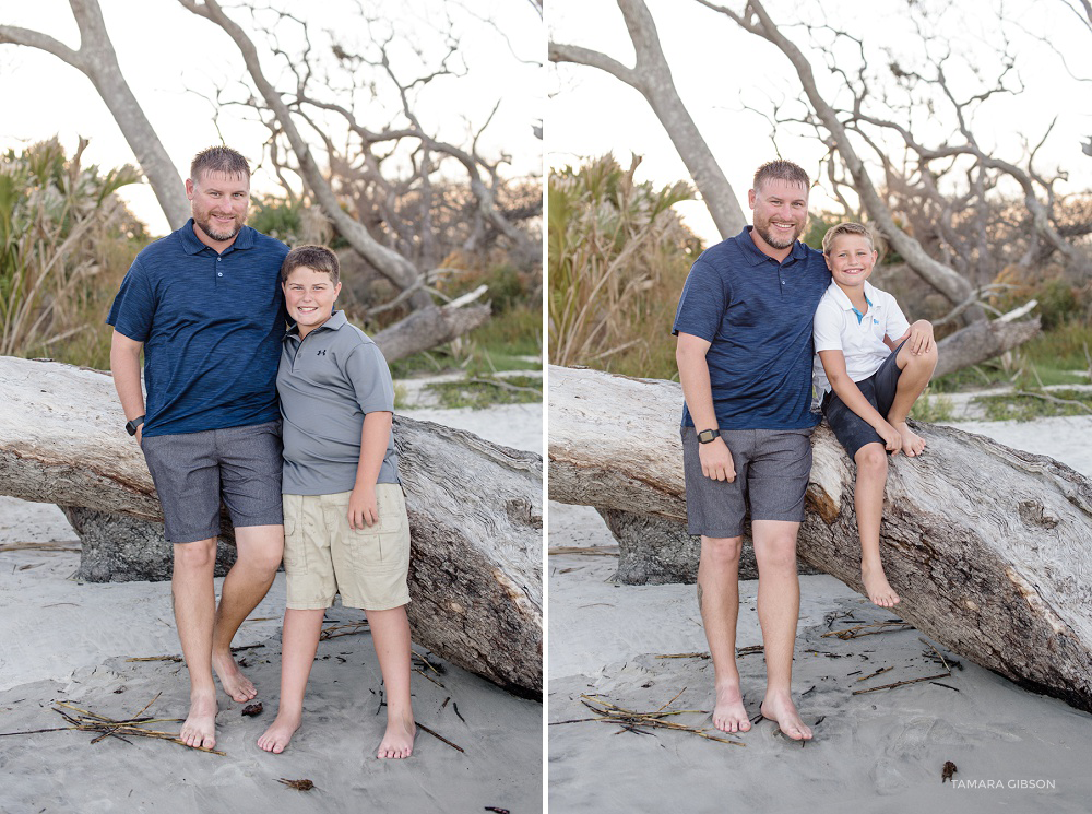 Driftwood Beach Family Photoshoot by Tamara Gibson Photography