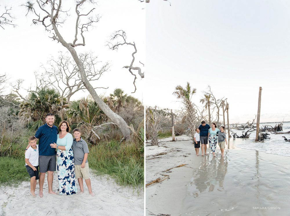 Driftwood Beach Family Photoshoot by Tamara Gibson Photography