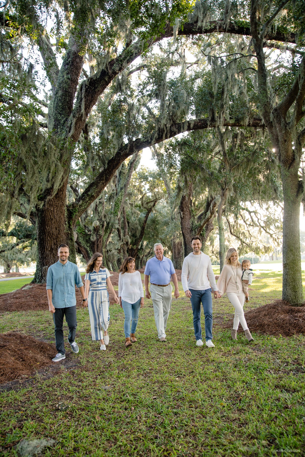 Avenue of the Oaks Family Reunion by Tamara Gibson Photography