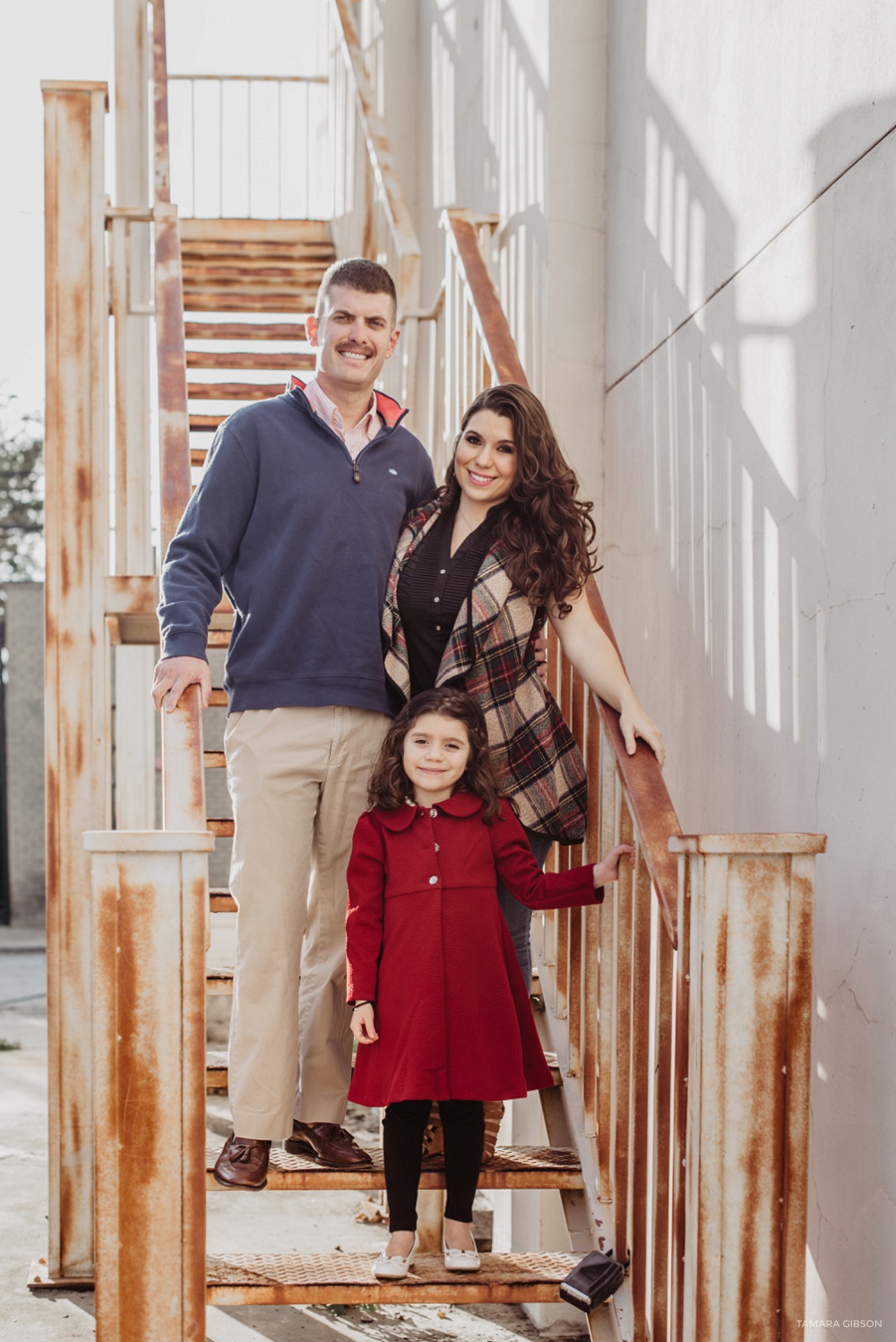 Downtown Brunswick Holiday Family Photos