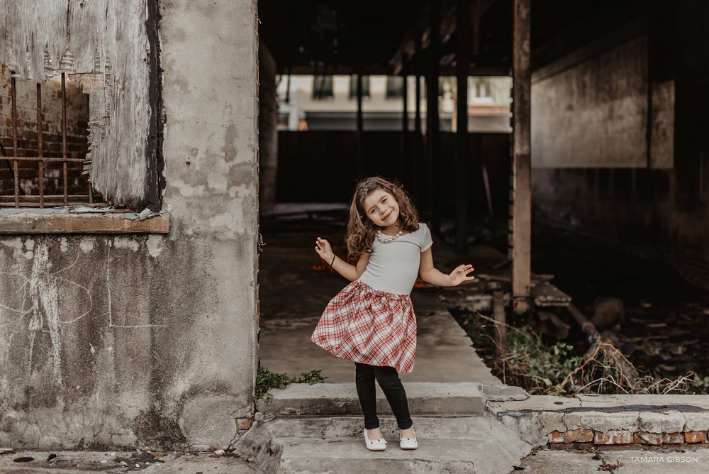Downtown Brunswick Holiday Family Photos