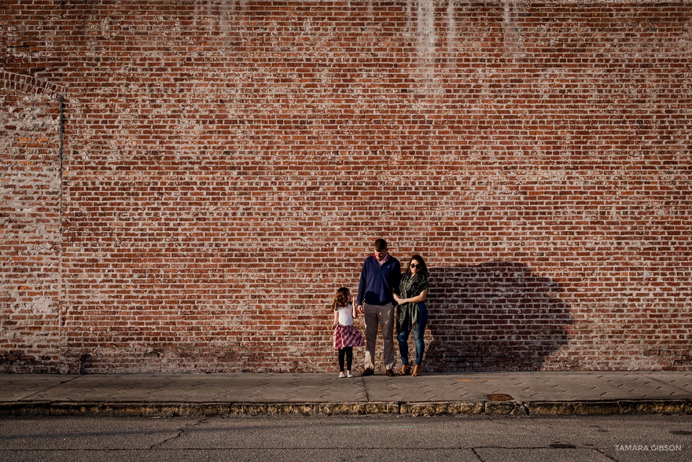 Downtown Brunswick Holiday Family Photos