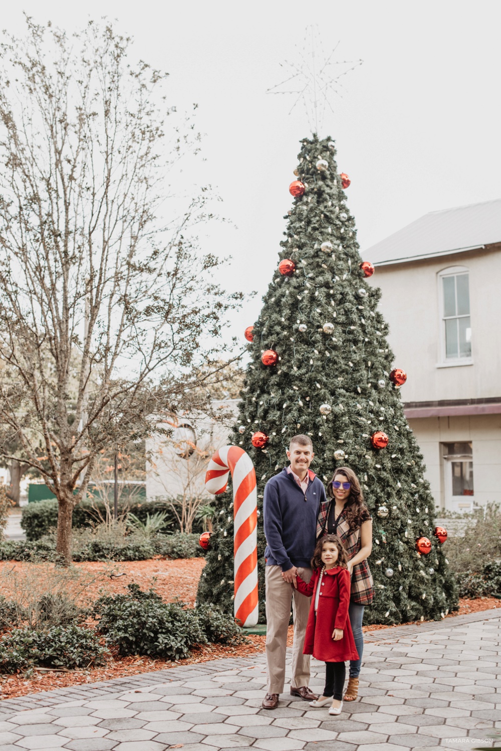 Downtown Brunswick Holiday Family Photos