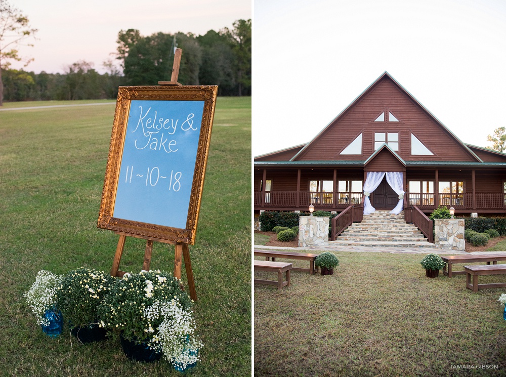 Forrest Pond Lodge Wedding in Ludowici GA