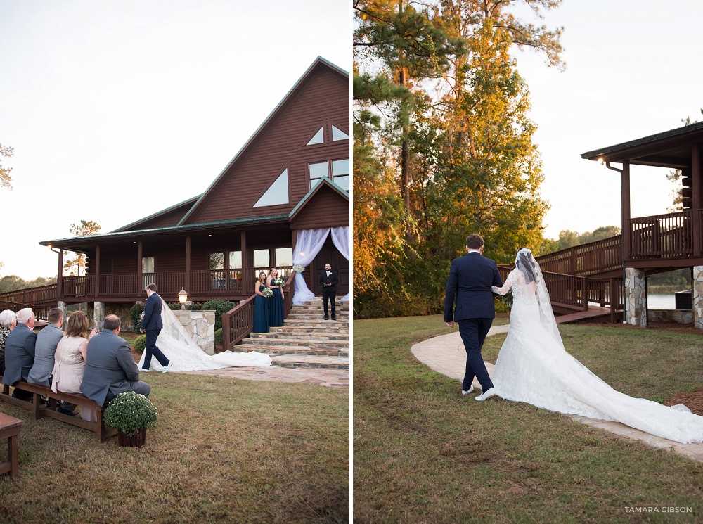 Forrest Pond Lodge Wedding in Ludowici GA