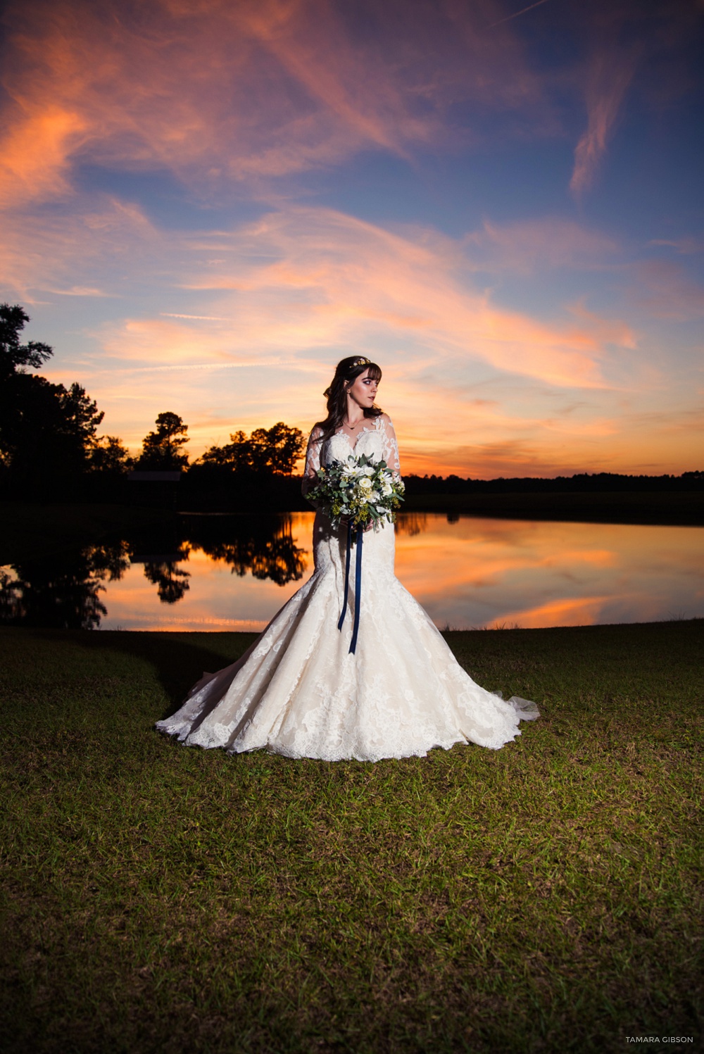 Forrest Pond Lodge Wedding in Ludowici GA