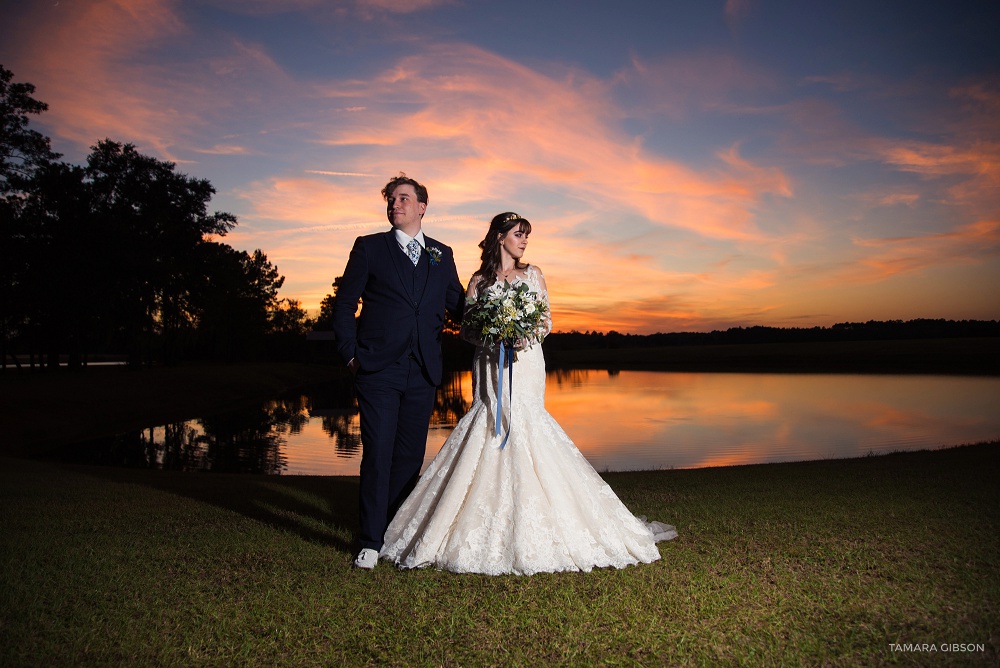 Forrest Pond Lodge Wedding in Ludowici GA