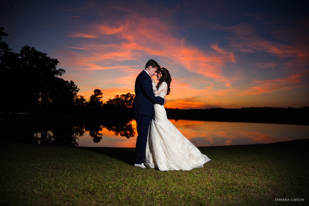 Forrest Pond Lodge Wedding in Ludowici GA