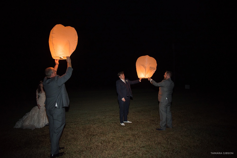 Forrest Pond Lodge Wedding in Ludowici GA