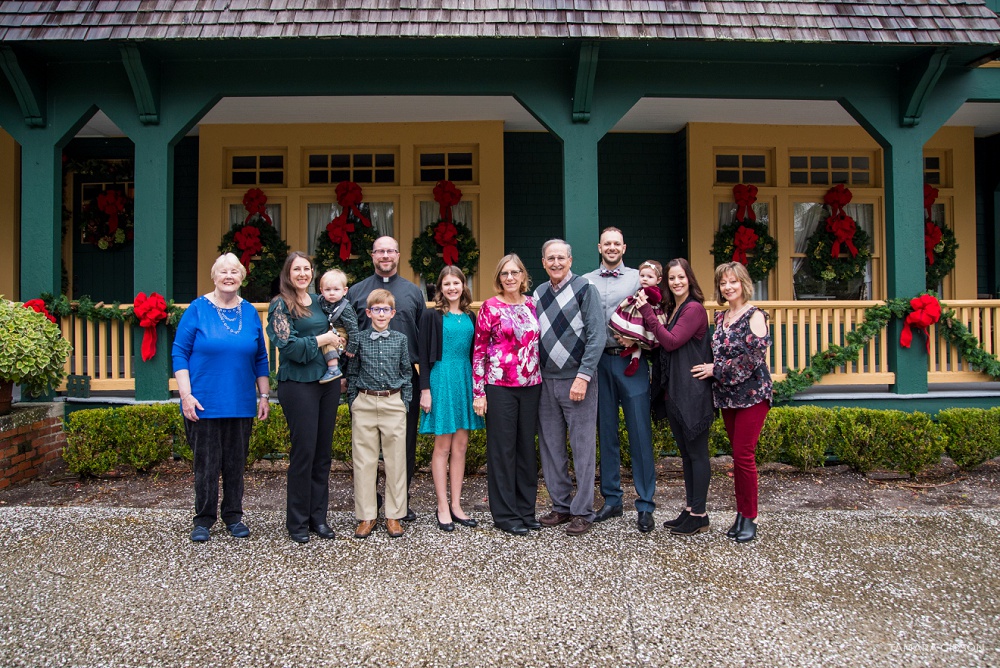 Jekyll Island Family Reunion Christmas Photo Session