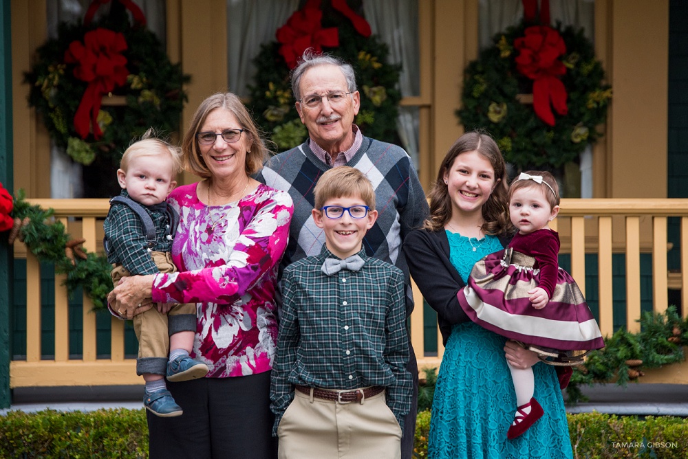 Jekyll Island Family Reunion Christmas Photo Session